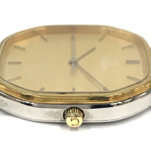オメガ デビル クォーツ 腕時計 ゴールドカラー文字盤 メンズ 稼働品 純正ブレス ファッション小物 OMEGAの画像3