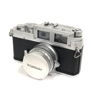 1円 YASUHARA 一式 T981 VOIGTLANDER COLOR-SKOPAR 50mm F2.5 レンジファインダー フィルムカメラ 光学機器 C221653