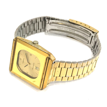 ラドー 自動巻 オートマチック 腕時計 メンズ ゴールドカラー文字盤 社外ブレス ファッション小物 稼働品 RADO_画像4