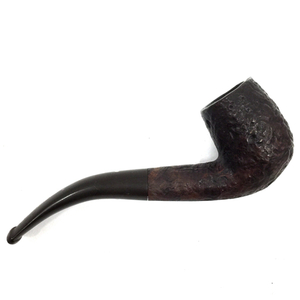 1円 ダンヒル SHELL BRIAR パイプ 全長約11.7cm 喫煙具 喫煙グッズ ブランド小物 ブラウン系 保存箱付き dunhill