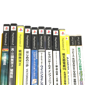 PS2 ゲームソフト 桃太郎電鉄16 北海道大移動の巻! 他 PSP 実況パワフルプロ野球2012 決定版 等 まとめ セット 現状品の画像2