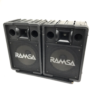 ナショナル RAMSA WS-A200 PAスピーカー ペア オーディオ機器 動作確認済み