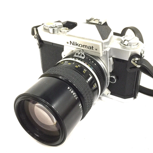 Nikon Nikomat FT2 NIKKOR 135mm 1:2.8 一眼レフ フィルムカメラ マニュアルフォーカス