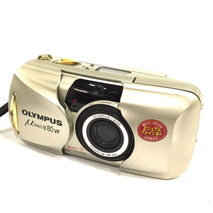 OLYMPUS μ-II 80 VF ZOOM 38-80mm コンパクトフィルムカメラ オリンパス QX023-3