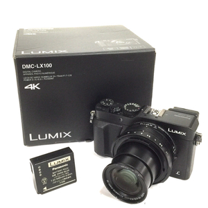 1円 Panasonic Lumix DMC-LX100 1:1.7-2.8/10.9-34 コンパクトデジタルカメラ C180755