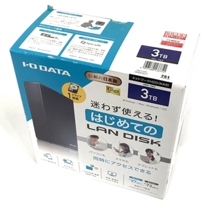 1円 新品同様 I-O DATA HDL-TA3 LAN DISK ネットワークHDD NAS 外付けHDD ハードディスク