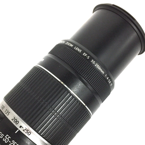 Canon ZOOM LENS EF-S 55-250mm 1:4-5.6 IS カメラレンズ EFマウント オートフォーカスの画像3