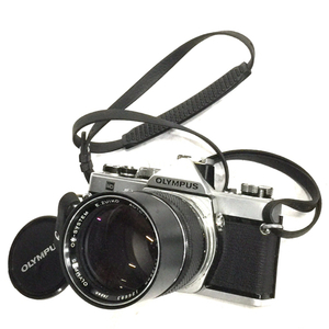 OLYMPUS OM-1 OM-SYSTEM E.ZUIKO AUTO-T 1:2.8 135mm 一眼レフ フィルムカメラ レンズ QR024-205