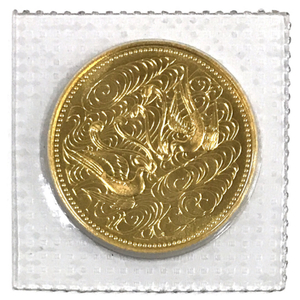 美品 日本国 御在位60年 昭和61年 10万円 金貨 純金 30mm 20g K24 ブリスターパック入り