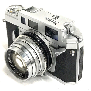 KONICA iiiA Hexanon 1:1.8 50mm レンジファインダー フィルムカメラ マニュアルフォーカス