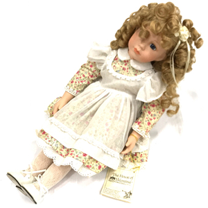 1円 Dolls of Distinction レベッカ 123/2500 ビスクドール 磁器人形 証明書付き 高さ約46.5cm