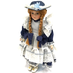 1円 Alberon Dolls アニー 93/250 フィギュリン 磁器人形 高さ約41cm 保証書付き