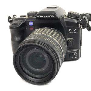 MINOLTA a-7 DIGITAL TAMRON AF 18-200mm 1:3.5-6.3 MACRO デジタル一眼レフ デジタルカメラ QR031-254