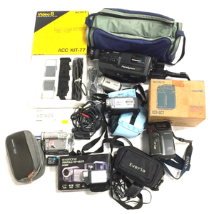 JVC GZ-HM350-S HITACHI DZ-GX3300 含む ビデオカメラ まとめセット