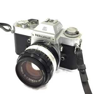 1円 Nikon Nikomat EL NIKKOR-S・C Auto 1:1.4 50mm 一眼レフ フィルムカメラ マニュアルフォーカス