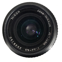 Nikon FG-20 ZOOM-NIKKOR 35-70mm 1:3.3-4.5 一眼レフフィルムカメラ レンズ マニュアルフォーカス_画像3