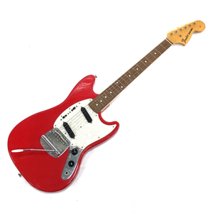 フェンダージャパン ムスタング エレキギター 純正ソフトケース付 弦楽器 Fender