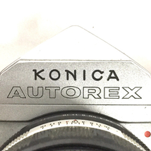 1円 KONICA AUTOREX HEXANON 1:1.8 52mm 一眼レフ フィルムカメラ マニュアルフォーカス_画像6