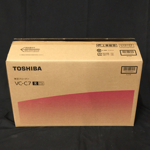 美品 未使用 TOSHIBA VC-C7 サイクロン式クリーナー トルネオ ミニ グランレッド 東芝の画像2