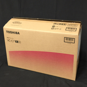 美品 未使用 TOSHIBA VC-C7 サイクロン式クリーナー トルネオ ミニ グランレッド 東芝