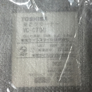美品 未使用 TOSHIBA VC-C7 サイクロン式クリーナー トルネオ ミニ グランレッド 東芝の画像5