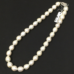 Жемчужное жемчужное ожерелье 10,95 ~ 11,32 мм серебряные женские украшения доступны для сохранения коробки
