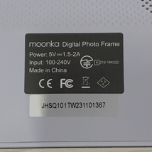 Moonka ZN-DP1002 mnk020-W SSA Wi-Fi Photo Frame 10.1インチ デジタルフォトフレーム 通電確認済_画像4