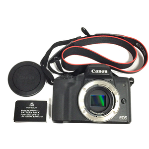 1円 Canon EOS Kiss M ミラーレス一眼 デジタルカメラ ボディ 本体 L211300