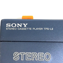 1円 SONY TPS-L2 ソニー walkman ウォークマン カセットプレーヤー 初代 オーディオ機器 ジャンクC250958_画像6