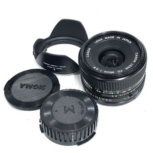 Canon LENS FD 35mm 1:2.8 カメラレンズ FDマウント マニュアルフォーカス QR032-73