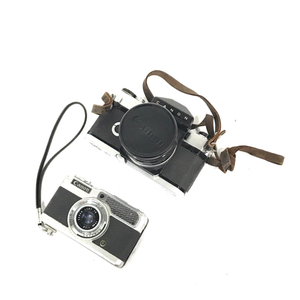 Canon Canonflex SUPER-CANOMATIC LENS R 50mm F1.8 Demi フィルムカメラ レンズ セット QR024-117