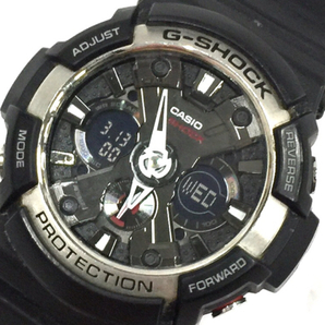 カシオ 腕時計 G-SHOCK GA-200 ラウンド デジアナ クォーツ メンズ 純正ベルト ブラック 黒 稼働 CASIOの画像1