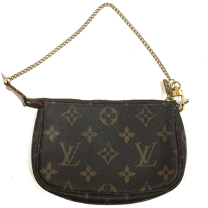 ルイヴィトン モノグラム ミニポシェット アクセソワール M58009 ハンドポーチ レディース LOUIS VUITTON