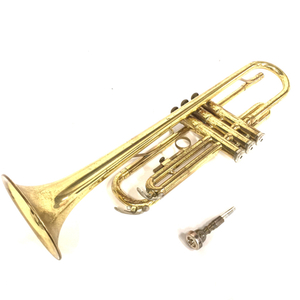 ヤマハ トランペット YTR-235 金管楽器 B♭ イエローブラス ゴールドメッキ仕上げ マウスピース付 YAMAHA QG034-20