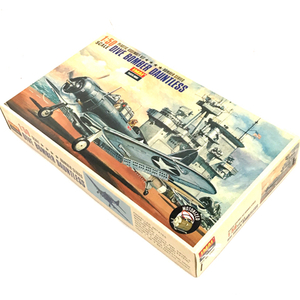 イマイ 1/50 DIVE BOMBER DAUNTLESS ドーントレス プラモデル 未組立品 保存箱 説明書付き 英語表記