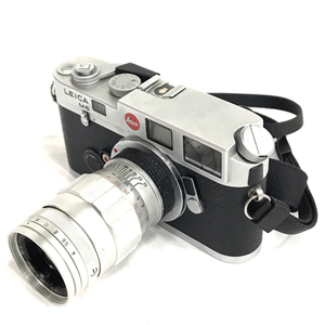 1円 LEICA M6 シルバー ELMAR 1:4/90 レンジファインダー フィルムカメラ マニュアルフォーカス