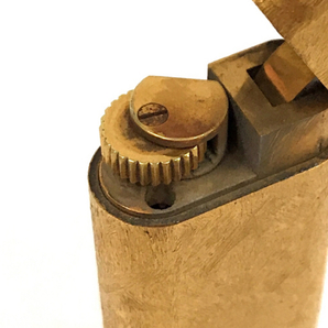 カルティエ ガスライター 喫煙具 オーバル型 総柄 ゴールドカラー金具 サイズ約6.9×2.5cm Cartierの画像5