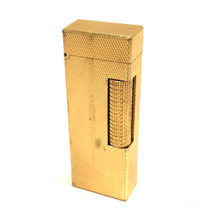 ダンヒル ローラー ガスライター スクエア ゴールドカラー金具 サイズ約6.4×2.3cm 喫煙具 dunhill