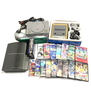 SONY CECHH00 Playstation3/Nintendo HVC-002 スーパーファミコン/マリオカート Wii 等 含む ゲーム機 等 まとめ