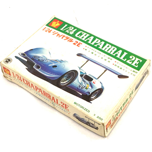 クラウン 1/24 シャパラル2E CHAPARRAL 1966 当時物 プラモデル ホビー おもちゃ 現状品 未組立品