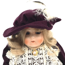 Collectors Doll コレクターズドール CD-103 ビスクドール 西洋人形 女の子 全長約47cm ホビー 社外スタンド付_画像5