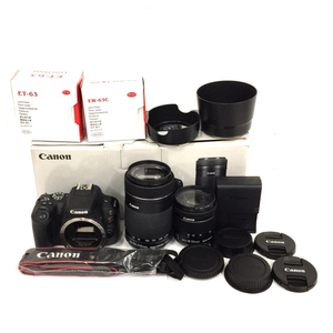 1円 CANON EOS Kiss X9 EF-S 18-55mm 1:4-5.6 IS STM 含む デジタル一眼レフ デジタルカメラ レンズ L202302
