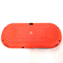 SONY PSVITA PCH-2000 Playstation VITA ネオン オレンジ wifiモデル ゲーム機 本体 通電動作確認済_画像3