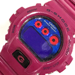 カシオ 腕時計 G-SHOCK DW-6900PL ラウンド ILLUMINATOR デジタル クォーツ メンズ パープル CASIO QR035-102