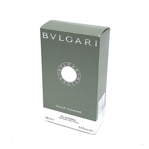 ブルガリ プールオム オードトワレ 100ml 香水 イタリア製 ブランド小物 保存箱付き BVLGARI 現状品 QR035-326