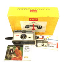 Kodak INSTAMATIC 104 OUTFIT コンパクトフィルムカメラ 元箱付き_画像1