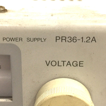 KENWOOD PR36-1.2A REGULATED DC POWER SUPPLY 通電確認済み QV035-5_画像7