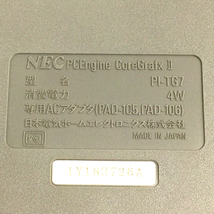 NEC PI-TG7 PCエンジン CoreGrafx II コアグラフィックス 本体 付属品あり QG035-8_画像3