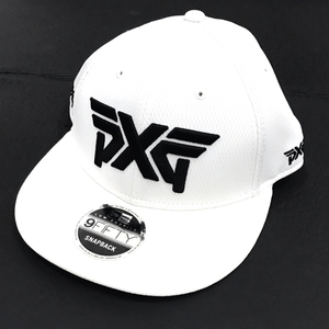 ニューエラ×PXG コラボ F 頭囲約55cm キャップ 帽子 ファッション小物 服飾小物 メンズ ホワイト×ブラック系 白×黒系