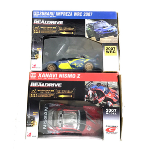 CCP SUBARU インプレッサ WRC2007/ザナヴィ ニスモ Z 1/20 Scale REALDRIVE ラジコン セット まとめ QR035-365